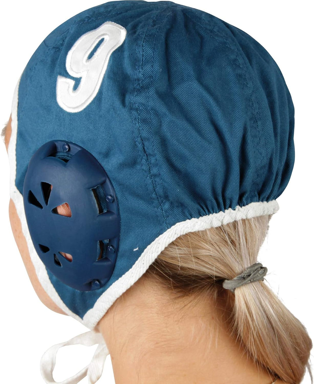 Badekappen Set - weiss, blau (Nr. 1-13), Blau