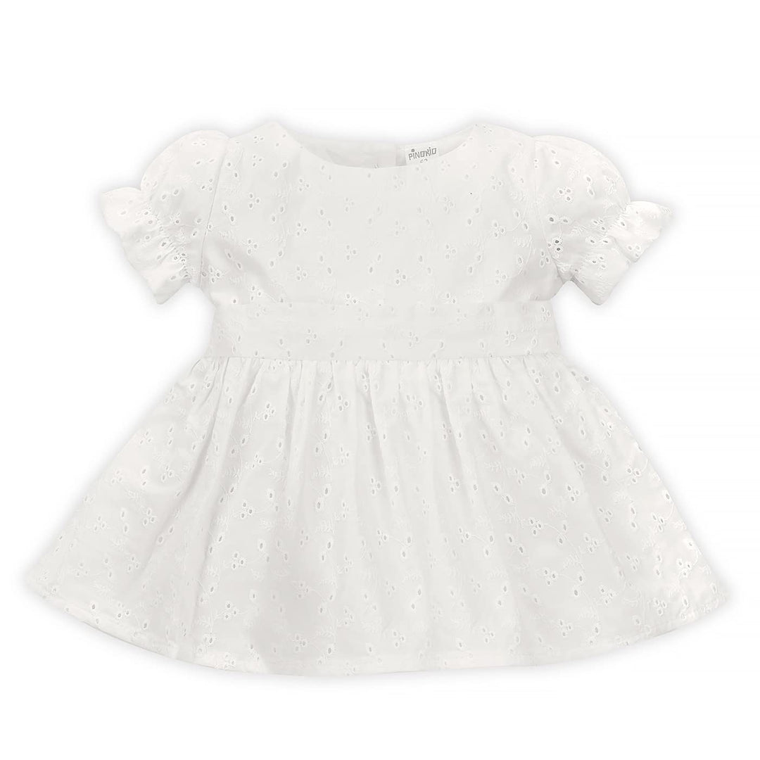 Pinokio Baby-Mädchen Babtism Elegant Dress 80 Écru Charlotte, 80 Écru Charlotte