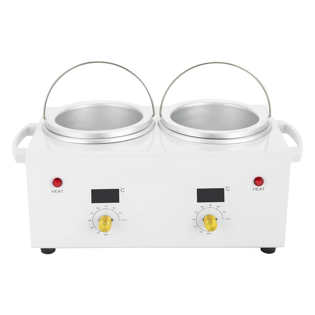 VonVVer Wachswärmer 1,2L - Wachsheizung 100W Elektrischer Wachswärmer 20-120℃ Temperatur Einstellbar