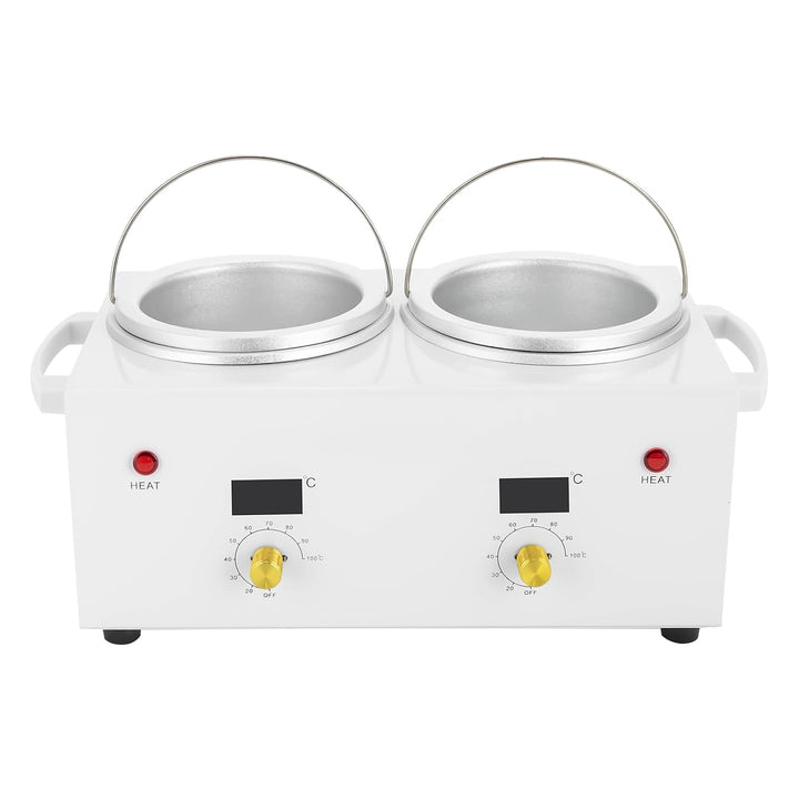 VonVVer Wachswärmer 1,2L - Wachsheizung 100W Elektrischer Wachswärmer 20-120℃ Temperatur Einstellbar