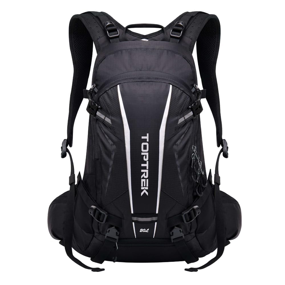 toptrek Fahrradrucksack Wasserdicht 20L,Ultraleicht Rucksack für Damen &amp; Herren,Fahrrad Rucksack mit