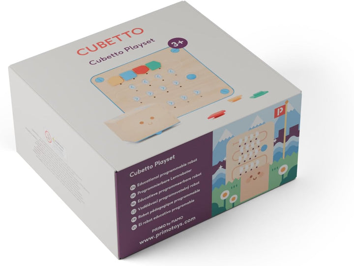 Primo Toys Cubetto Playset, Screenless Coding Toy for Children Aged 3-6