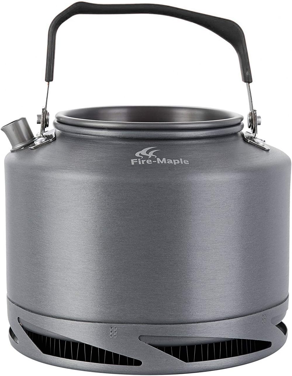 Fire-Maple Camping Kessel aus eloxiertem Aluminium, XT in Zwei Grössen 1,5 Liter Schwarz, 1,5 Liter