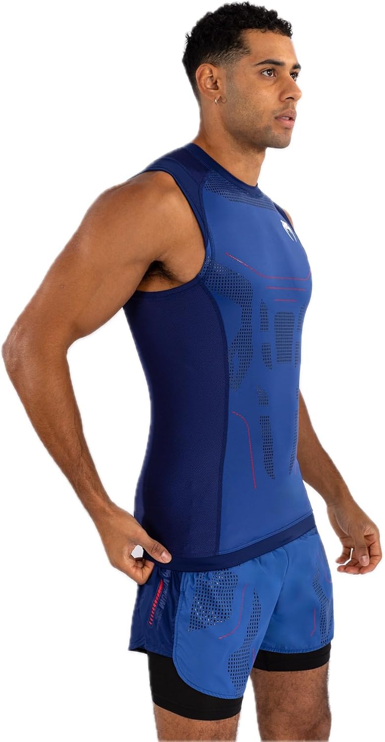 Venum Herren Technical 3.0 Rashguard T-Shirt M Nacht Blau, M Nacht Blau
