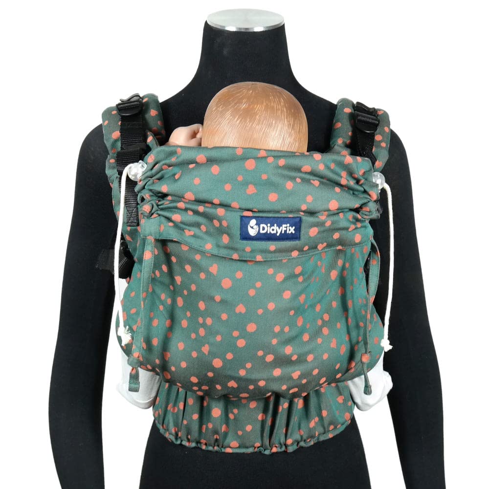 DidyFix Hope, Schnelle & Praktische Babytrage, von Geburt an bis zum Laufalter petrol, petrol