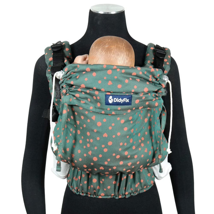 DidyFix Hope, Schnelle & Praktische Babytrage, von Geburt an bis zum Laufalter petrol, petrol