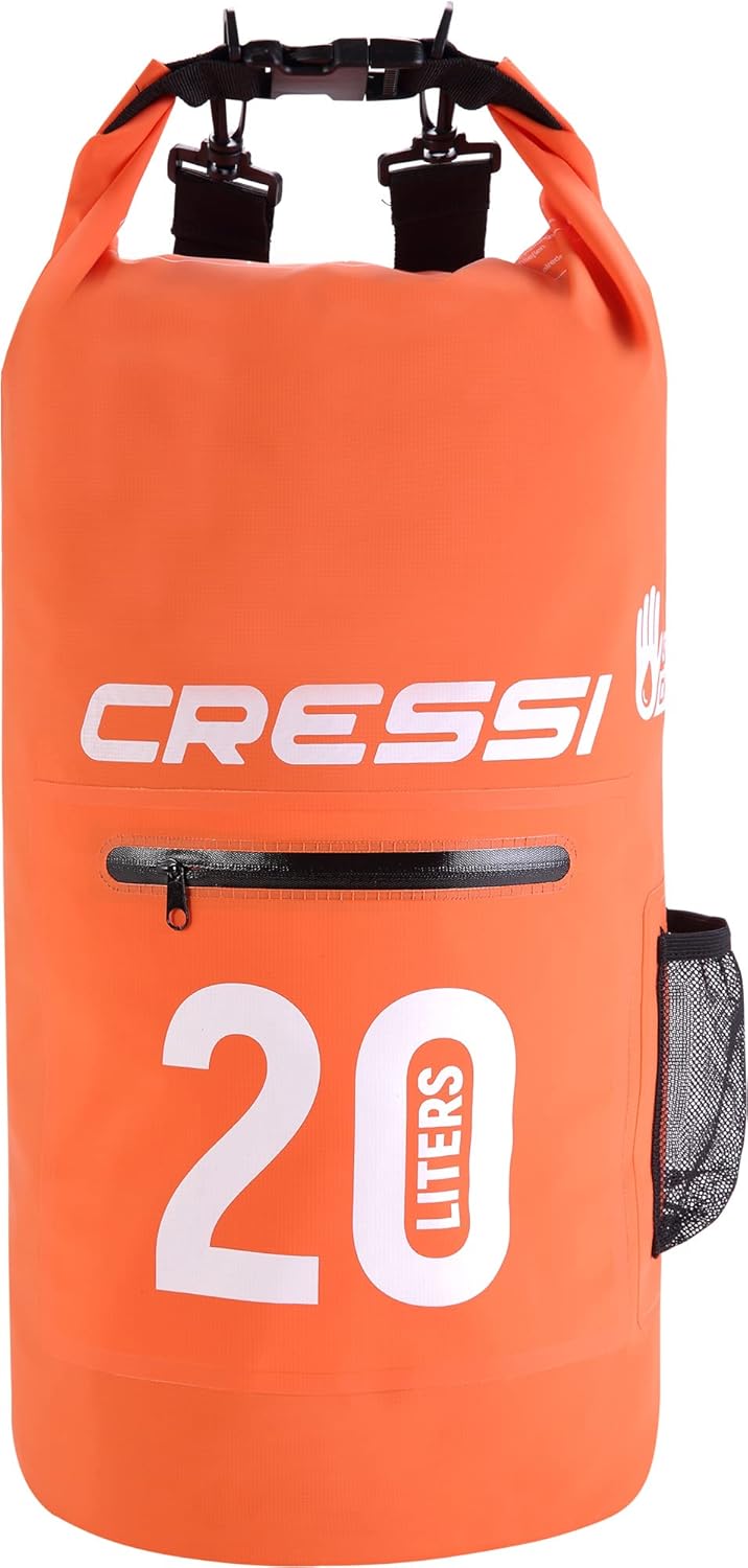 Cressi Unisex-Erwachsene Dry Bag-Wasserdichte Taschen mit langem verstellbaren Schulterriemen Für Ta