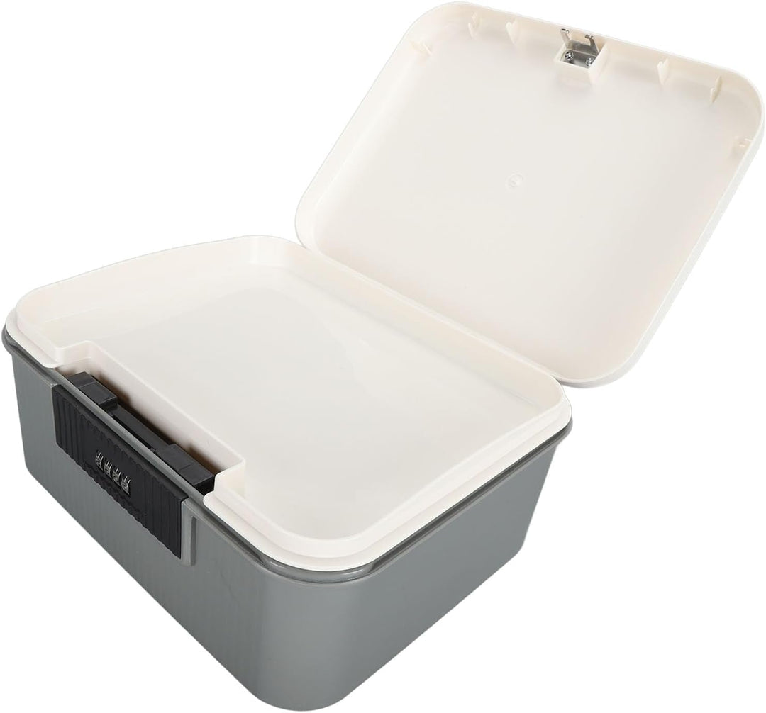 Abschliessbare Box für den Täglichen Gebrauch, Doppelschichtige Passwort-Aufbewahrungsbox, Langlebig