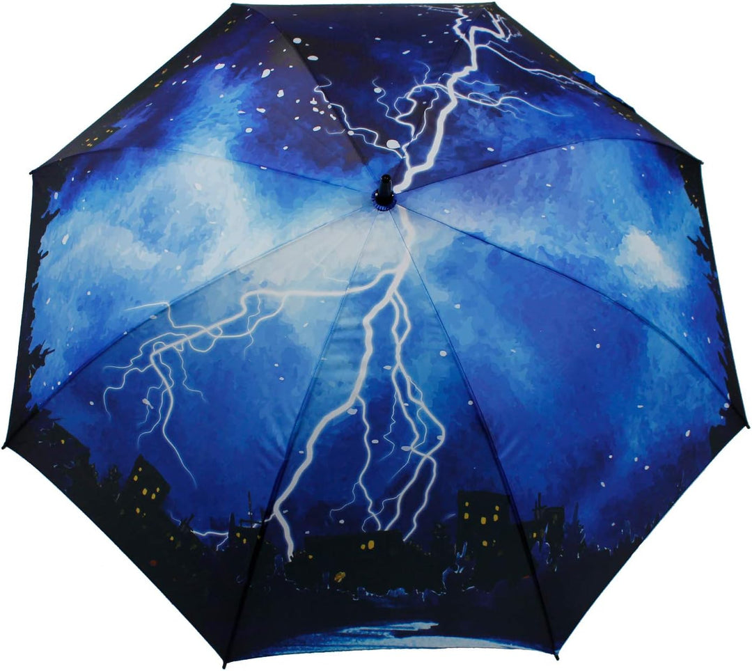iX-brella Regenschirm Thunderstorm - Golfschirm Automatik Gewitter Golfschirm Automatik, Gewitter Go