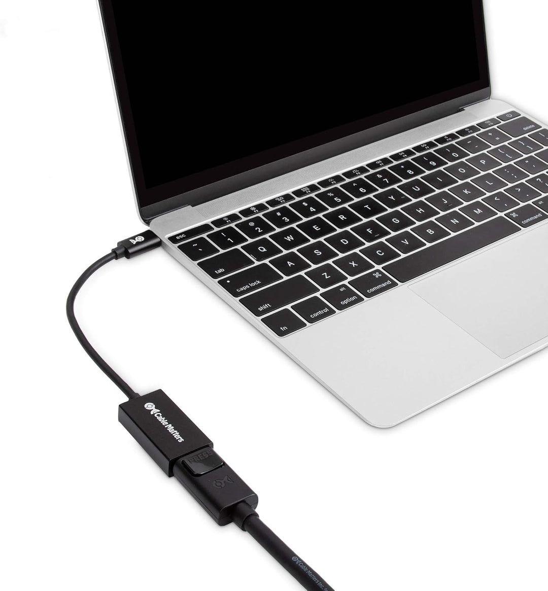 Cable Matters 8K USB C auf DisplayPort Adapter (USB C DisplayPort Adapter) DP 1.4 für 8K 60Hz - Thun