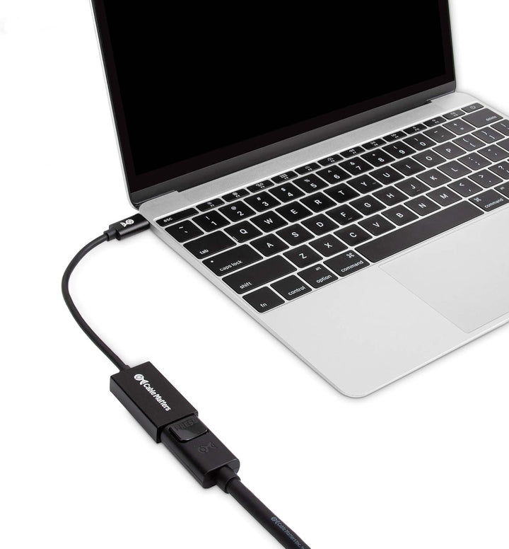 Cable Matters 8K USB C auf DisplayPort Adapter (USB C DisplayPort Adapter) DP 1.4 für 8K 60Hz - Thun