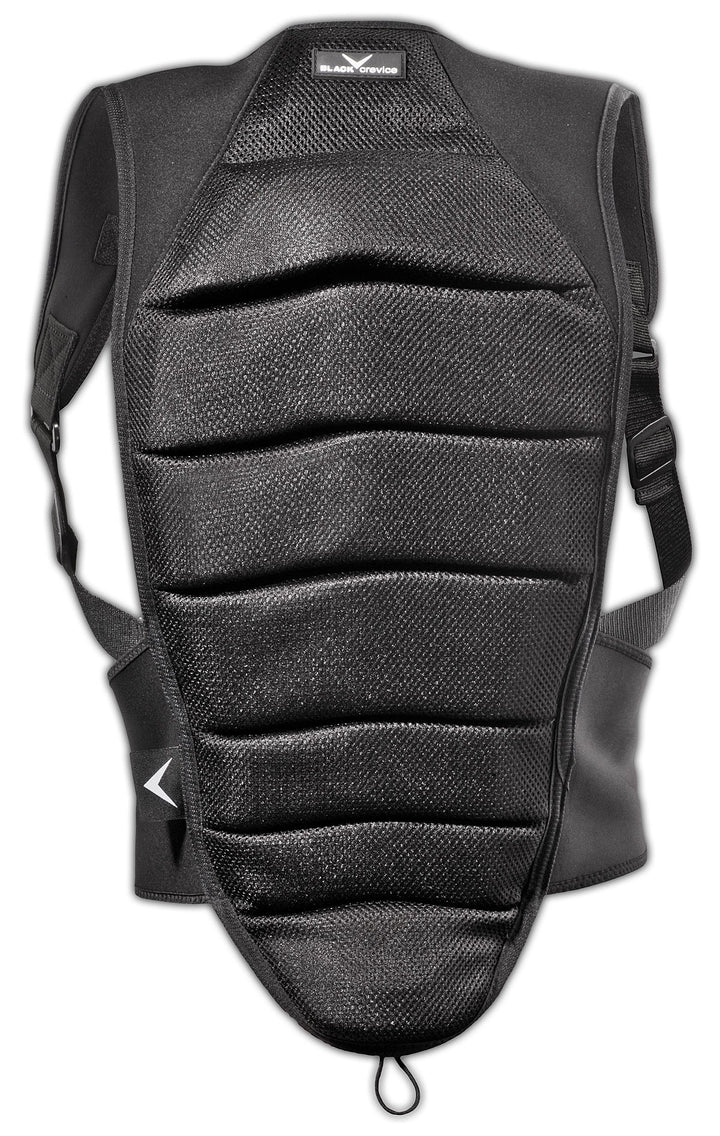 Black Crevice Rückenprotektor I Damen & Herren-Rückenprotektor I Wintersport- & Ski-Rückenprotektor