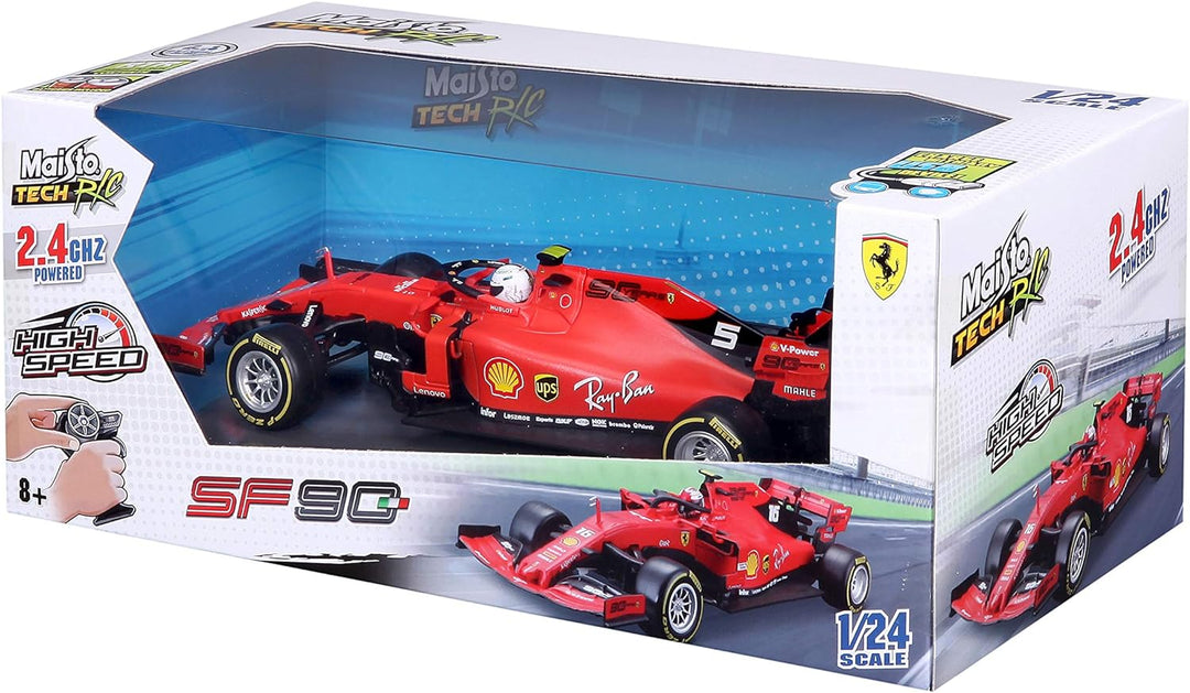 Maisto 582353 Ferrari Ferngesteuertes Auto, Vettel