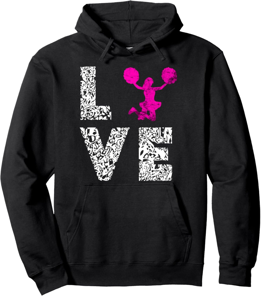Cheerleading Love Cheerleader Tänzer Team Cheerleaderin Pullover Hoodie