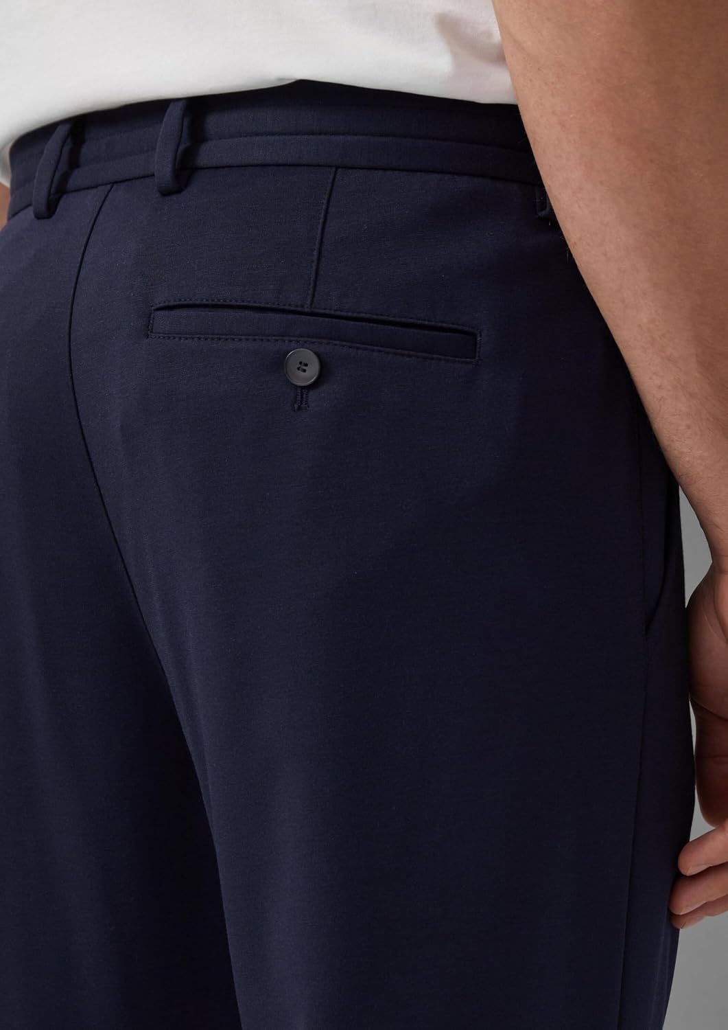 s.Oliver BLACK LABEL s.O Jogg: Anzughose aus Stretch-Jersey 25W Navy, 25W Navy