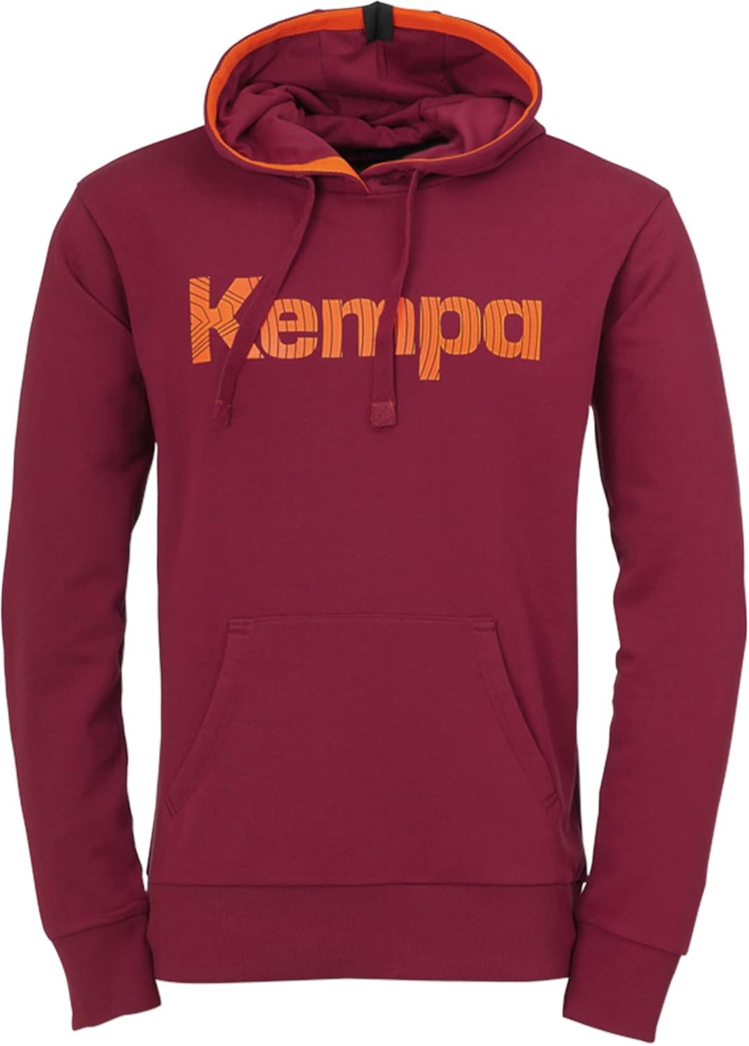 Kempa Unisex Kinder Graphic Hoodie Sweatshirt M Deep Rot, M Deep Rot