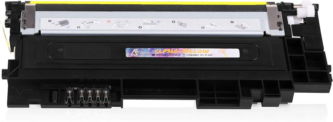4 Toner kompatibel für Samsung CLP-360 N ND Series 365 W CLX-3300 3305 FN FW W Series Xpress C410 C4