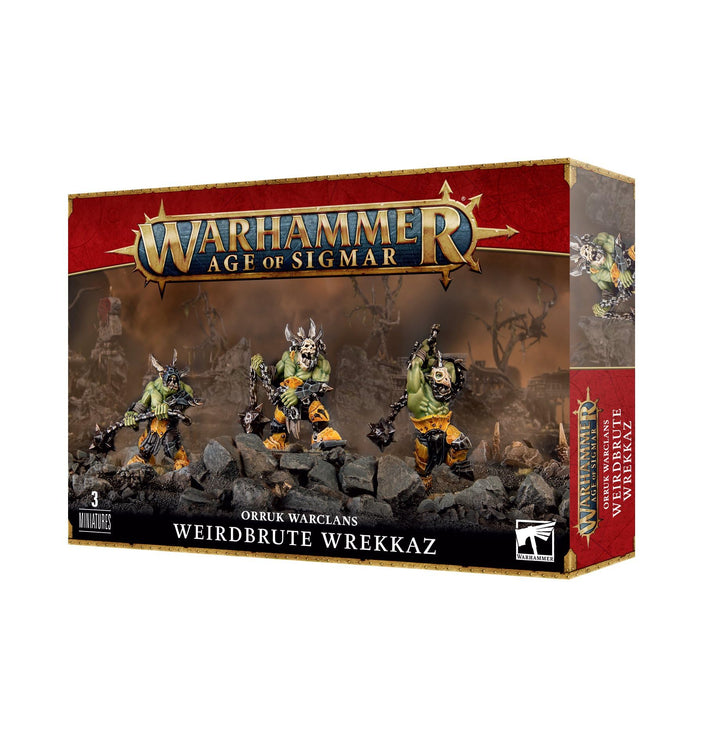 Warhammer AoS - Ironjawz Orruk Wrekkaz Bizarre/Brute Ragerz
