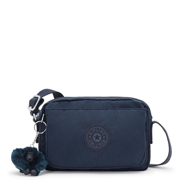 Kipling Damen Abanu Crossbody, Blue Bleu 2, 7.5x20x13.5 cm EU, Blue Bleu 2