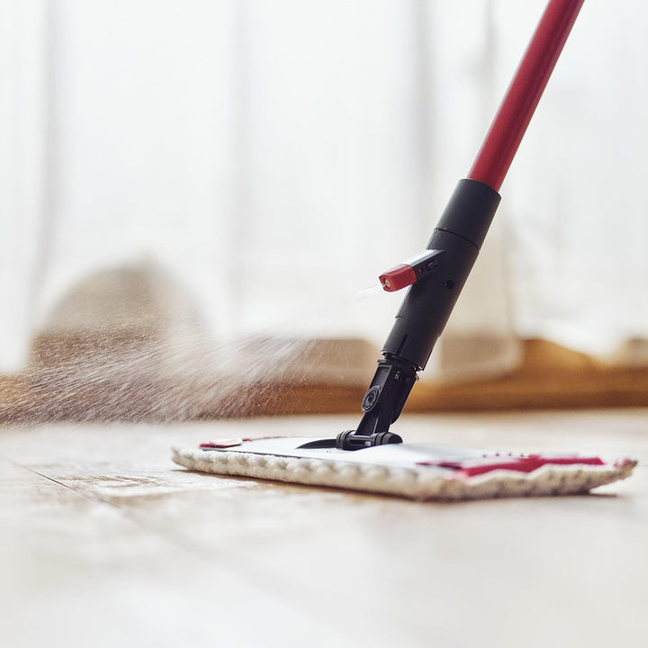 Vileda 1–2 Spray flach Spray Mop Mopp/Nachfüllpack, rot Mopp / Nachfüllpack Mopp / Nachfüllpack, Mop