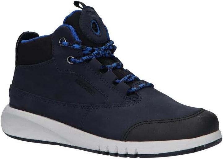 Geox Jungen J Aeranter Boy ABX A Chukka Boot 32 EU Navy Royal, 32 EU Navy Royal