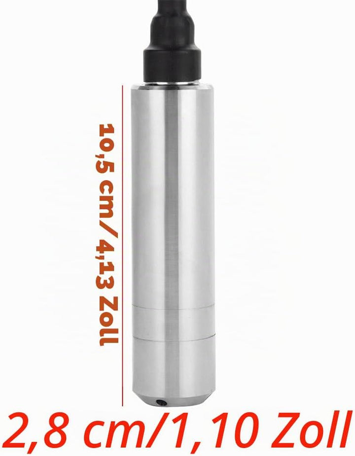 DC-24V 4-20mA Füllstandssensor Flüssiger Wasserspiegel Sensor Einwurf-Art Entdeckung von 0-5m