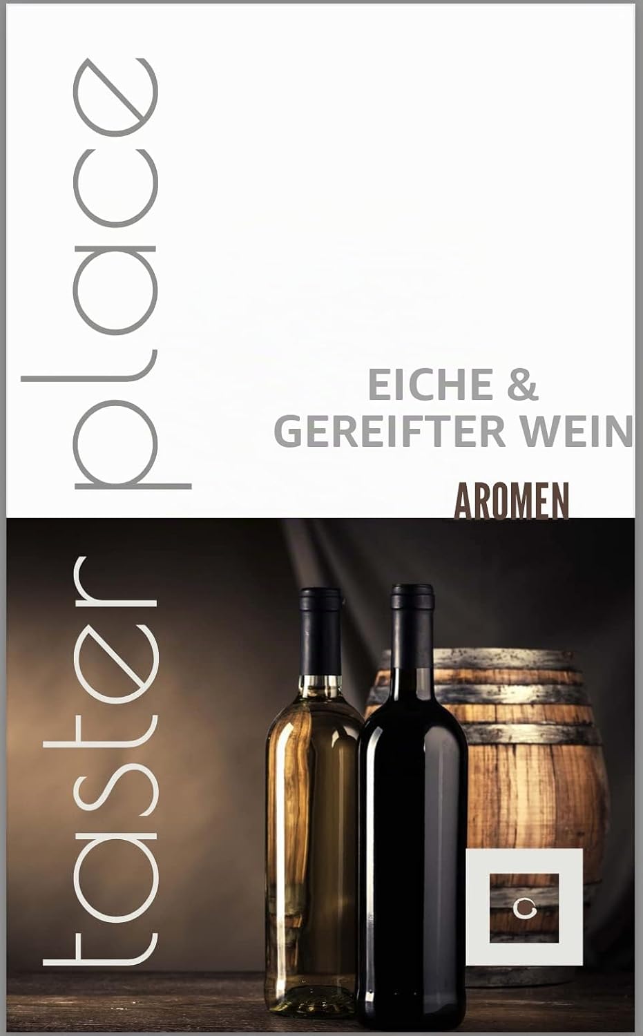 TASTERPLACE Aroma Set – Oak And Aged Wine – English – for Sommeliers – for Wine Lovers – Tasting Too