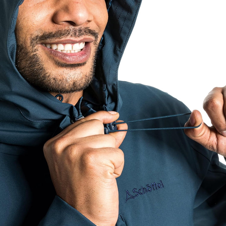 Schöffel Herren Parka Gillingham M, winddichter, atmungsaktiver Regenparka, urbane Outdoor Jacke, Wa