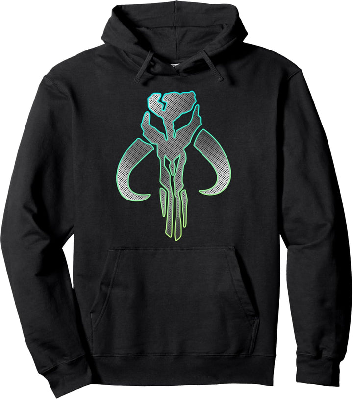 Star Wars: The Mandalorian Silver Logo Pullover Hoodie
