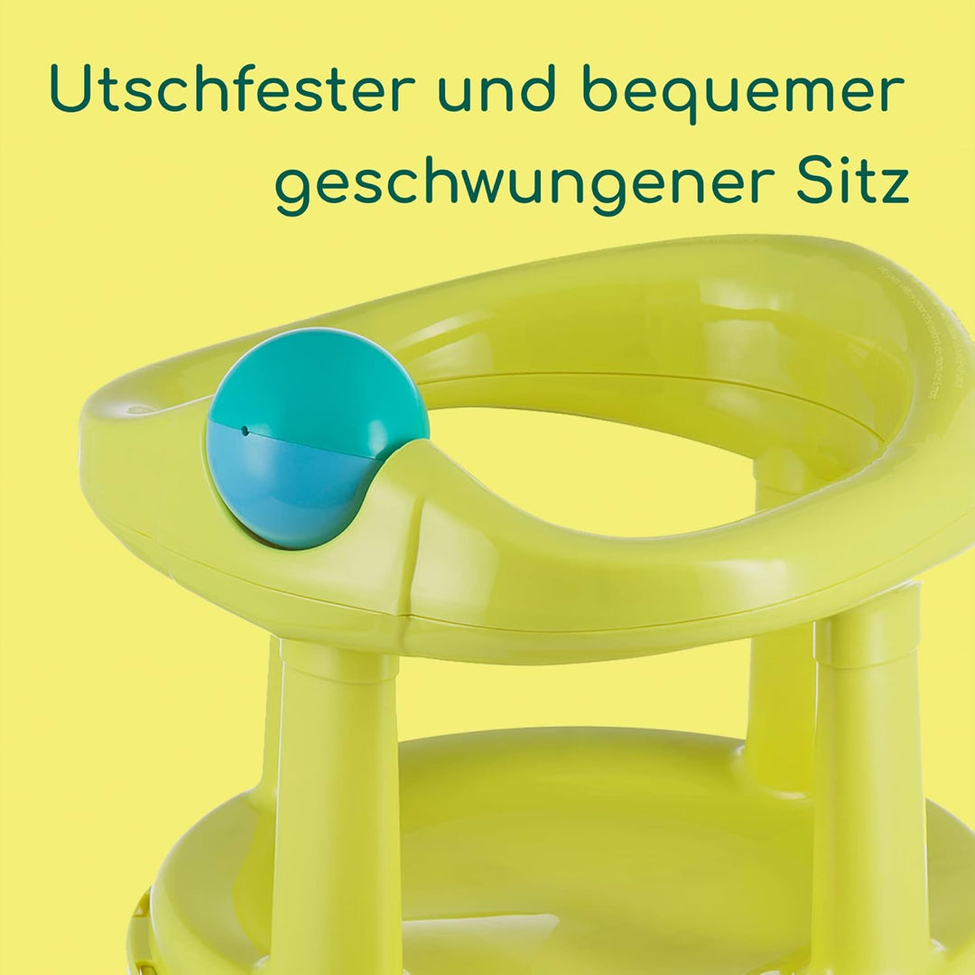 Bebeconfort Drehbarer Badewannensitz, Badewannensitz, Ergonomisch, 6 Monate bis 12 Monate, Max. 10 k