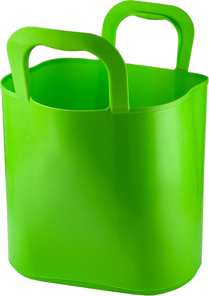 2 Stück Flexi & flexibel Modell + Farbwahl XL grosse - biegbare - Einkaufskörbe/Pflanztasche mit Hen