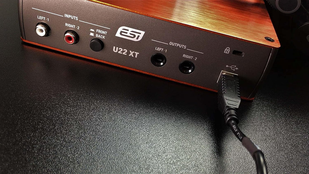 ESI U22 XT | Professionelles 24-bit USB-Audiointerface, U22 XT