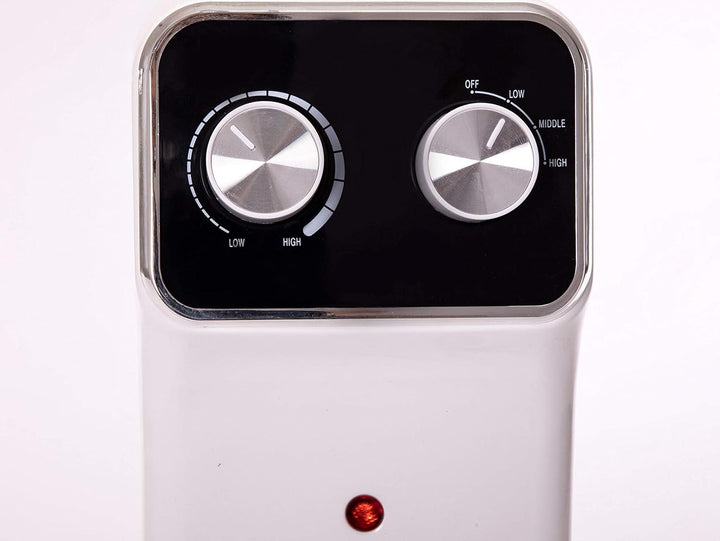PURLINE HOTI OR2500 Öl-Heizkörper, 2500 W, 11 Elemente, Thermostat, 3 Leistungsstufen, Elektroheizun