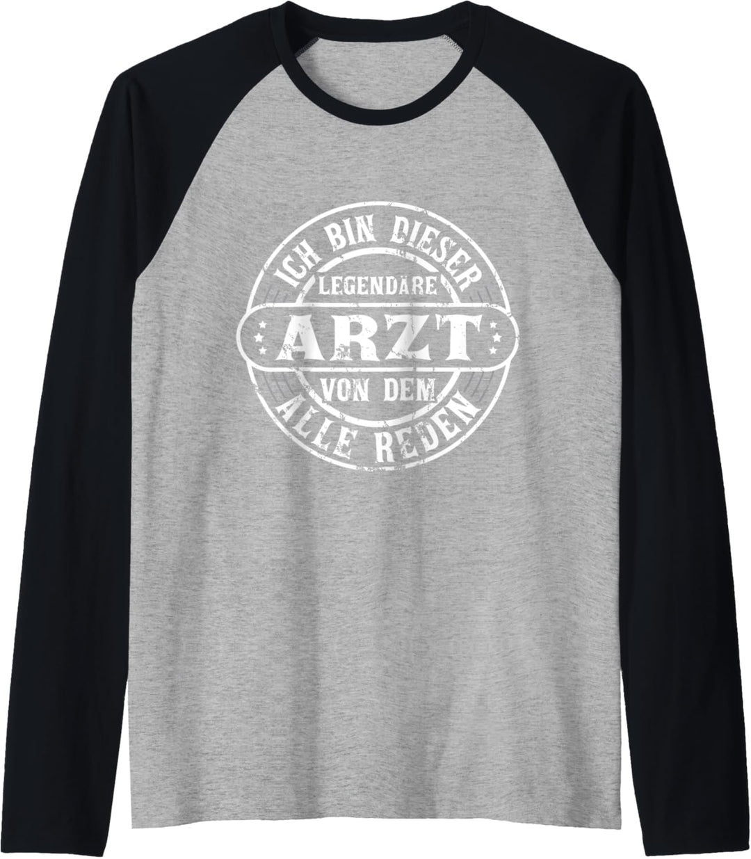 Arzt Legende Witziger Vintage Spruch Hausarzt Doktor Raglan