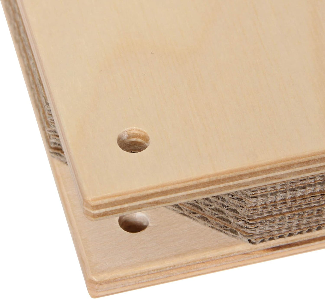 Bartl 111558 Riesen-Blumenpresse aus Holz 30 cm x 30 cm bunt Top Qualität. Made in Germany. 30x30cm,