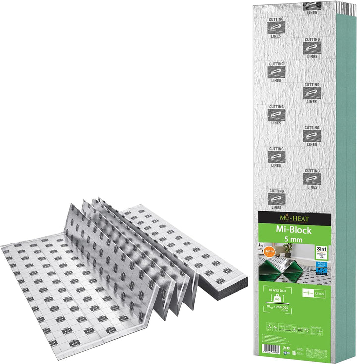 50m² Laminatunterlagen Vinylbodenunterlagen Parkettunterlagen Easycut