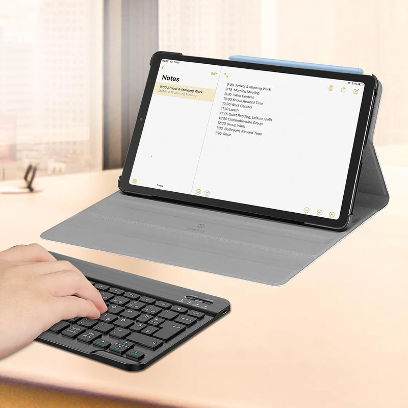 Fintie Tastatur Hülle für Samsung Galaxy Tab S6 Lite 10.4 2022/2020 SM-P610/P613/P615/P619 - Keyboar