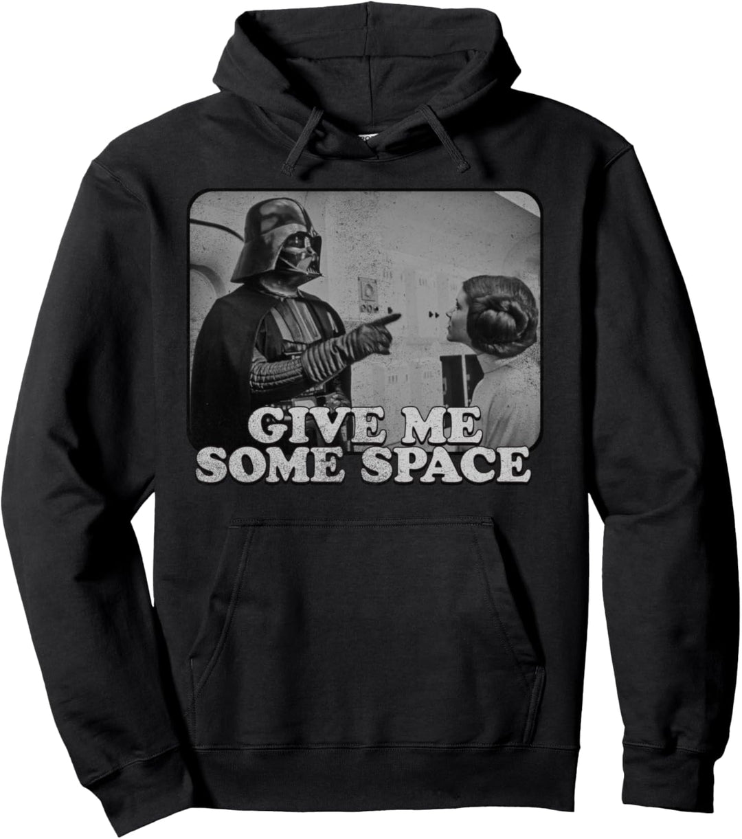 Star Wars Vader Give Me Some Space Leia Pullover Hoodie