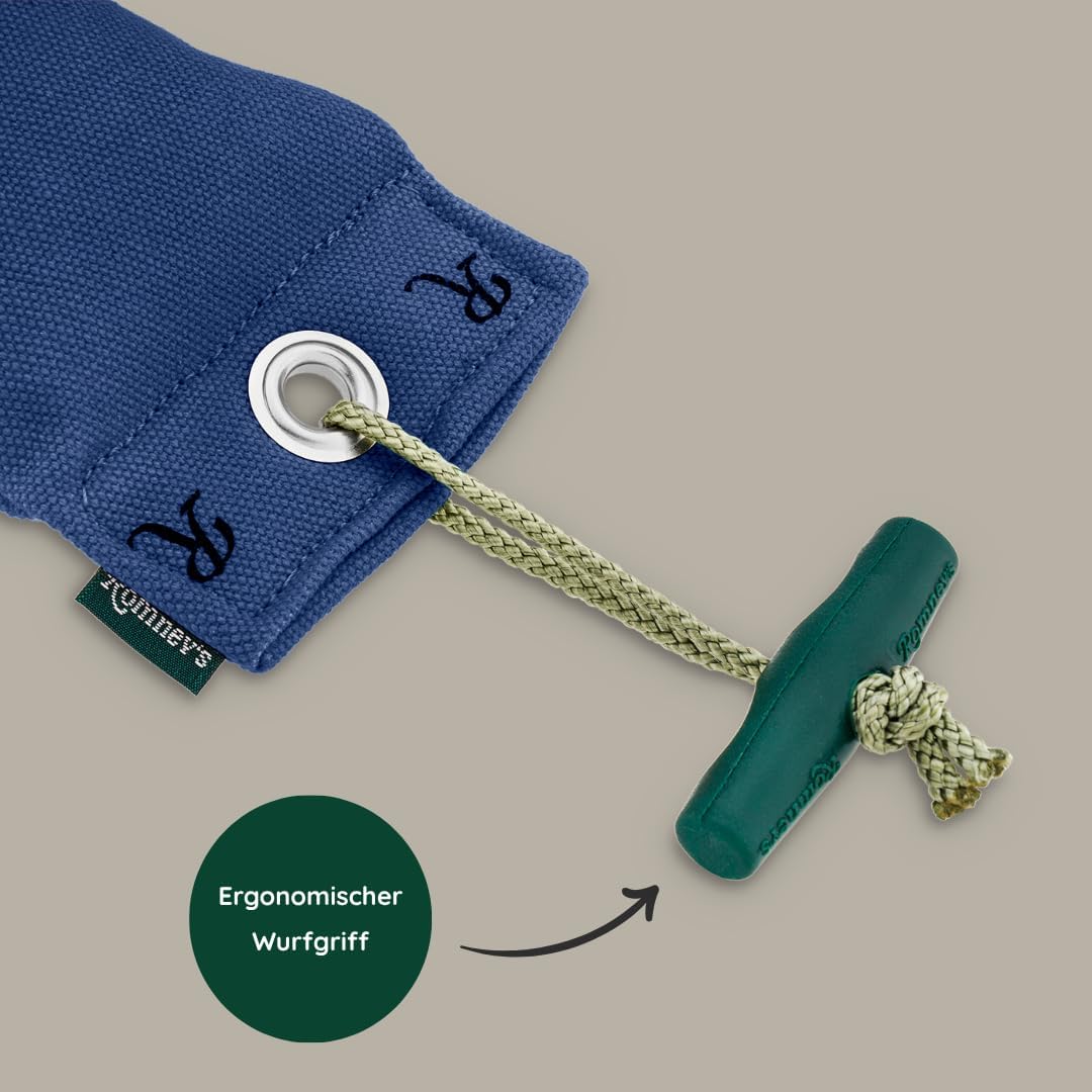 Romneys Hundetraining Dummy 500g - Robust & Schwimmfähig, Apportierprüfungen Zugelassen - Ideal für