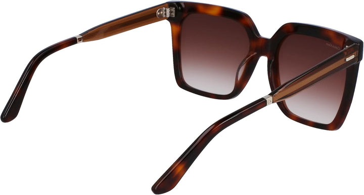 Calvin Klein Unisex Sunglasses Einheitsgrösse 220 Brown Havana, Einheitsgrösse 220 Brown Havana