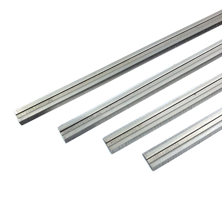 Helliston HSS Hobelmesser für Elektrohobel Dewalt DCP580N-XJ OHNE PLASTIK, 82mm (5 Satz = 10 Wendeme