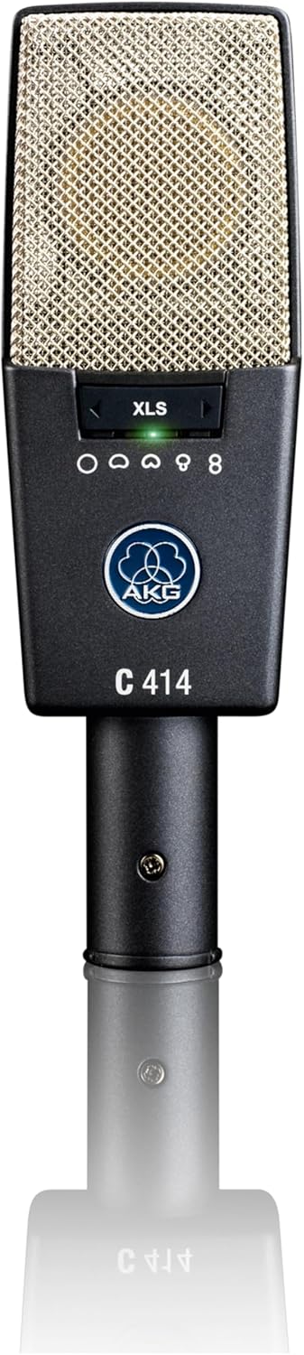 AKG C414 XLII Multipattern Grossmembran Kondensatormikrofon, silber, C414 XLII