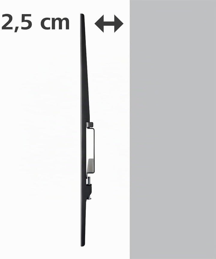 Hama TV Wandhalterung, starr (TV Wandhalterung 32-75 Zoll, VESA 50x50 bis VESA 400x400, bis 40kg, ex
