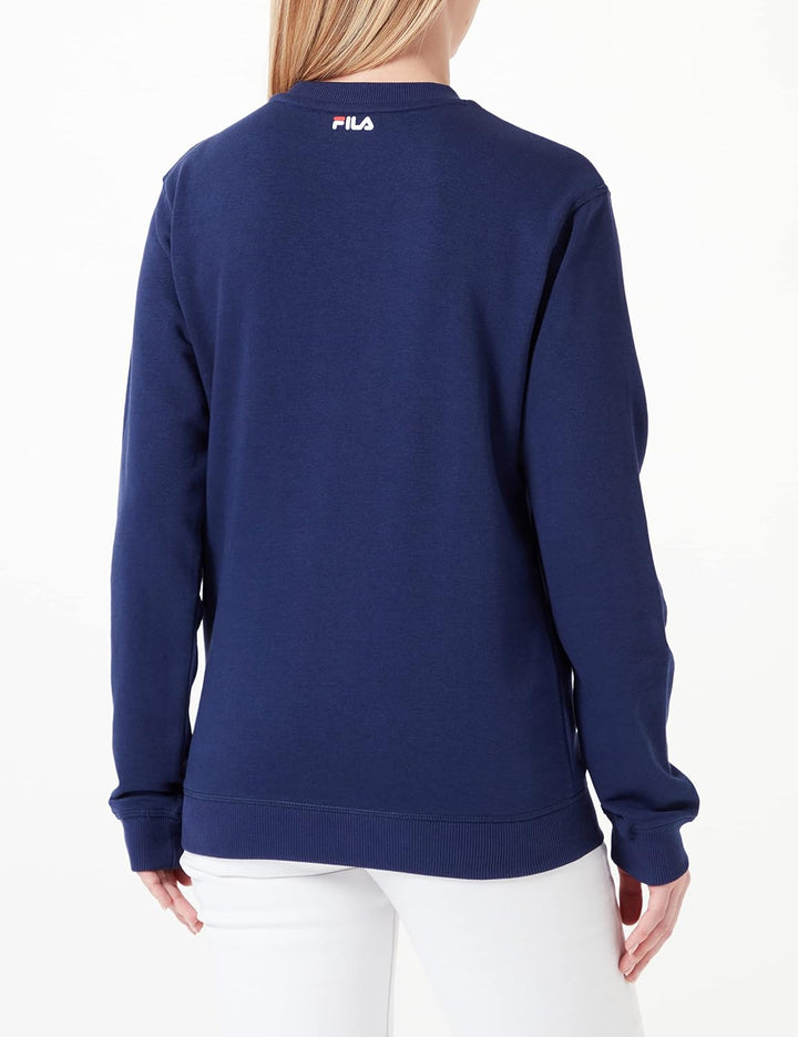 FILA Unisex Barbian Crew Sweatshirt M Medieval Blue, M Medieval Blue