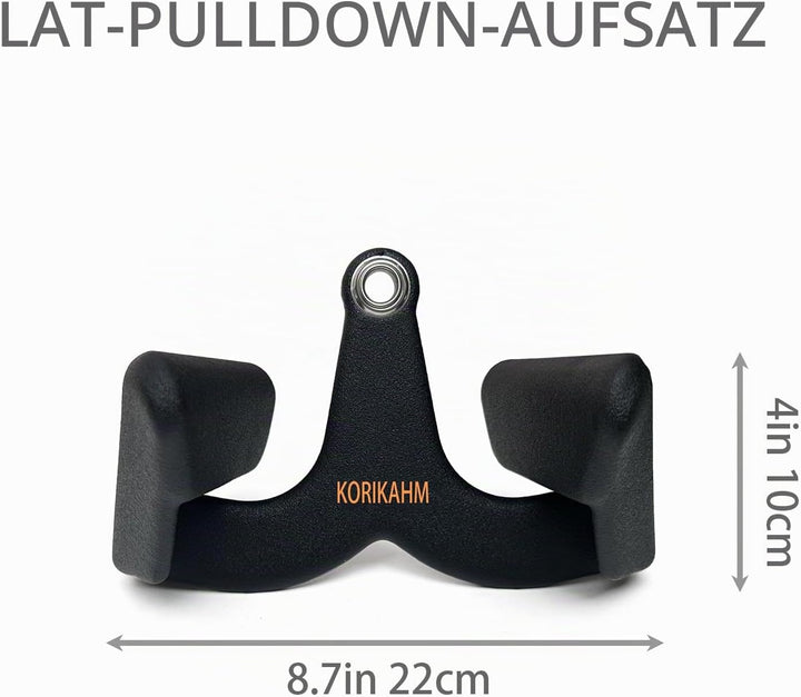 Ergonomic Design Lat Pull down Bar Grip Handle, Lat Pulldown Attachments, Strength Trainer for Athle