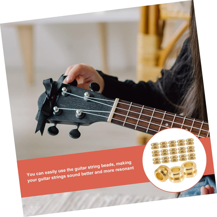 100 Stk Akustische Gitarrenparts Gitarrenzubehör Folk-gitarren-versorgung Akustische Gitarrensaiten