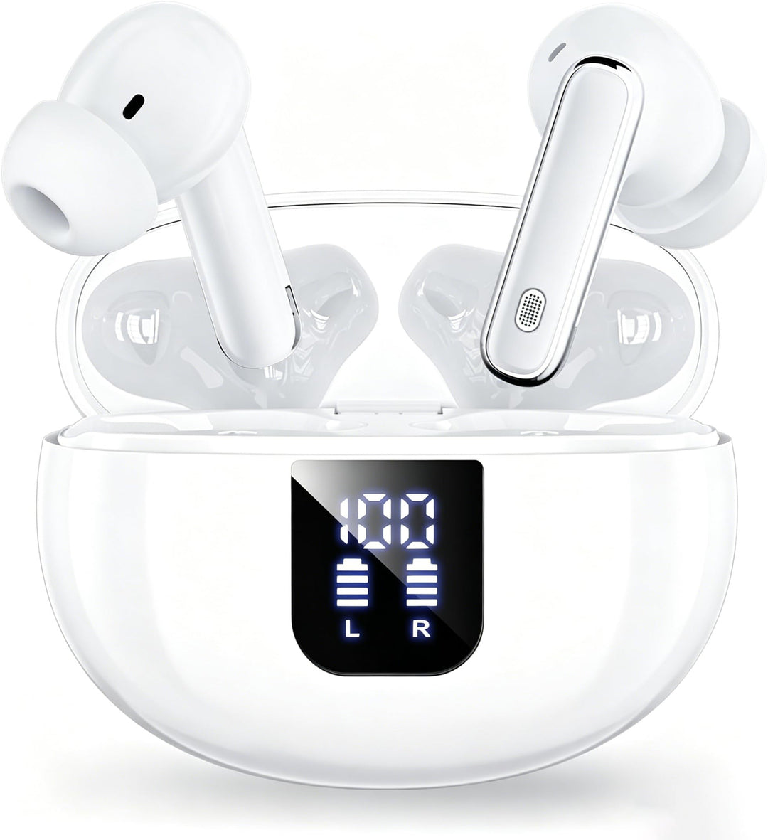 KI Übersetzer Kopfhörer Echtzeit 188 Sprachen, 4-in-1 Bluetooth 6.1 Übersetzungskopfhörer 36 Std Spi