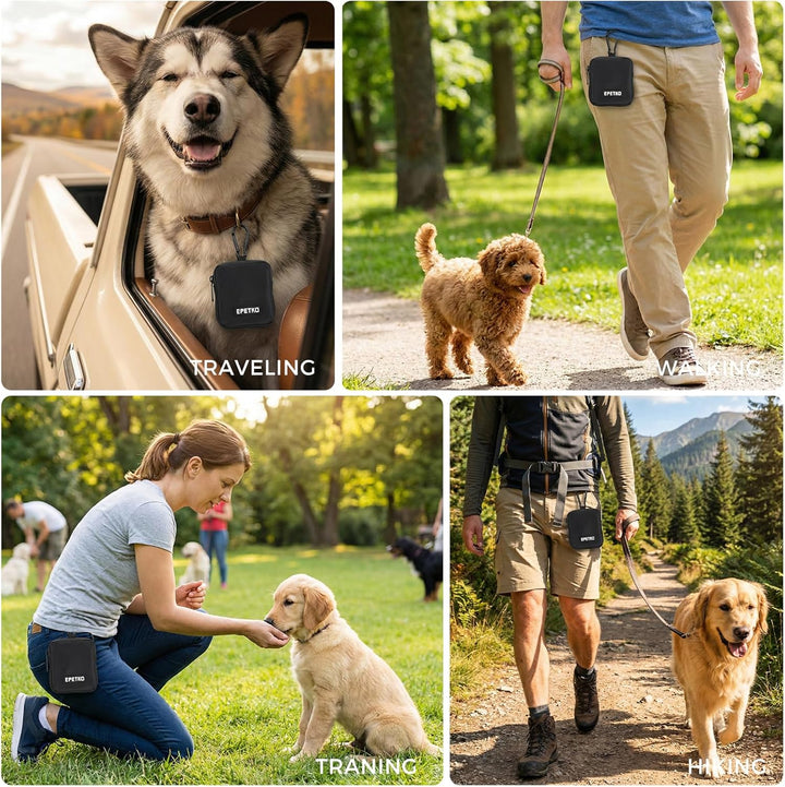 Hunde Leckerlibeutel und Training-Clicker, Wasserdichter und Strapazierfähiger Leckerlibeutel für Hu
