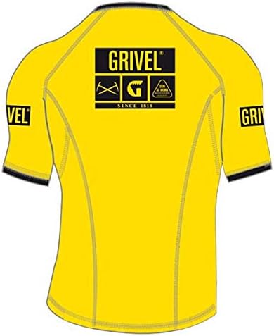 Grivel Unisex Technisches T-Shirt Yellow S Tshirt, Gelb, S