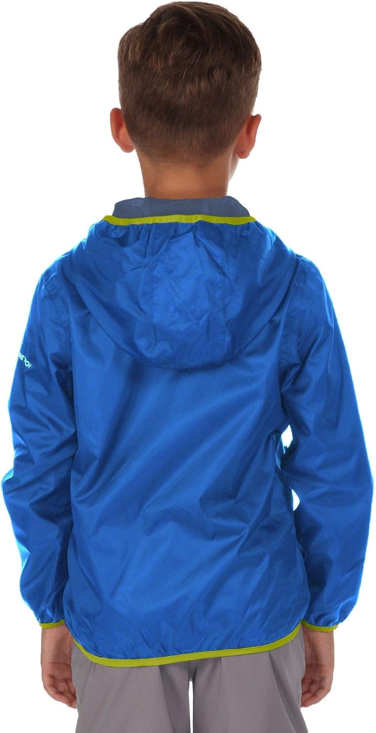 Regatta Jungen Lever Ii wasserdichte Jacke 14 Jahre Moonlight Denim, 14 Jahre Moonlight Denim
